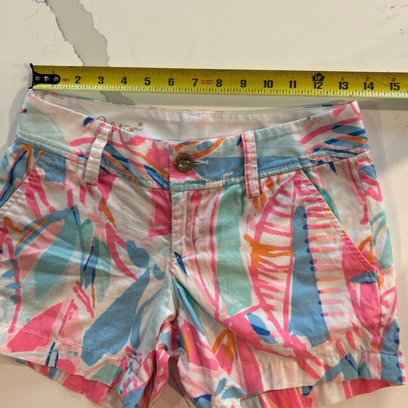 Lilly Pulitzer Callahan shorts Size 00 *Out To Sea* Multi Roar Of The Seas* - Picture 11 of 16